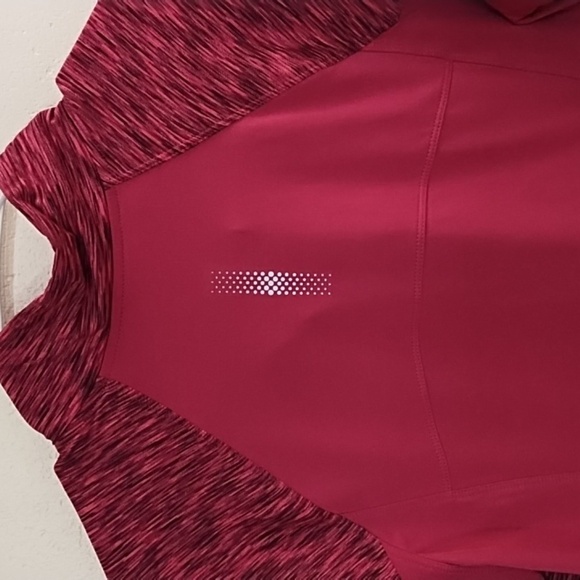 1/4 Zip Dri More, Work out Pop-over Jacket, Thumbholes, Reflective Strip - Picture 4 of 11